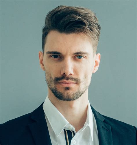 ideal professional business hairstyles  men