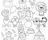 Circus Coloring Pages Ringmaster Getdrawings sketch template