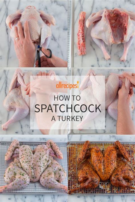 how to spatchcock and roast a turkey with images thanksgiving