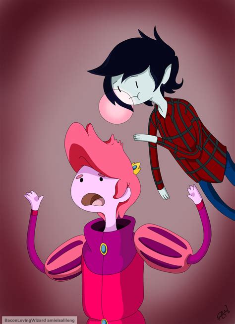 Marshall Lee Eating Prince Gumball S Hair By