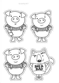 printable   pigs house templates preschool pinterest