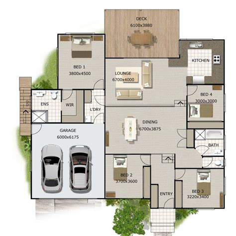 bedroom split level floor plans floorplansclick
