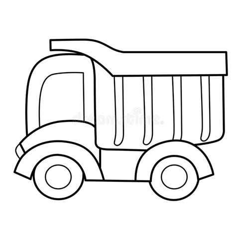 coloring pages dump truck coloring book