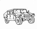 Pages Hmmwv sketch template