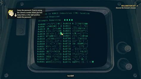 fallout 76 terminal hacking upgrading your hacking skill rock paper shotgun