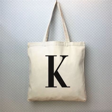 monogrammed tote bag  women monogram tote bag custom etsy