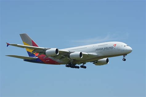 asiana airlines fleet airbus   details  pictures