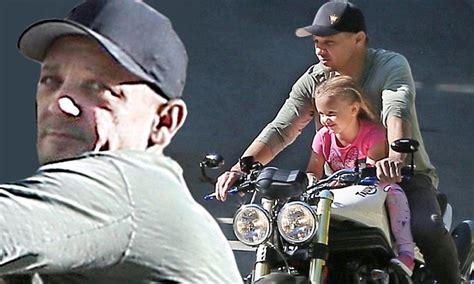 jeremy renner takes daughter ava for motorcycle ride daily mail online