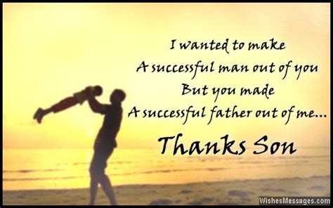 Thank You Messages For Son Love My Son Quotes Son Quotes Father