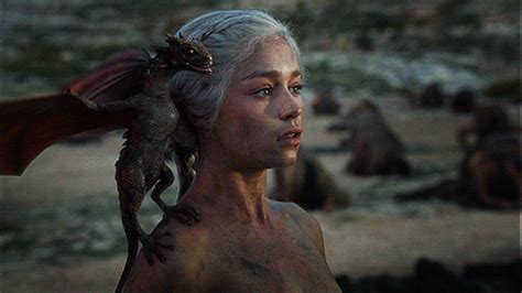 Game Of Thrones S Daenerys And Her Dragons Popsugar