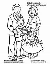 Coloring Family Pages Printable Color Idea Print Chic Beautiful sketch template