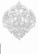 Celtic Tattoo Outline Designs Pages Viking Coloring Deviantart Knot Norse Stag Tree Symbols Drawings Colouring Life Patterns Crafts Embroidery Knots sketch template