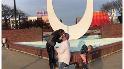 video of son peeing during couple s proposal goes viral