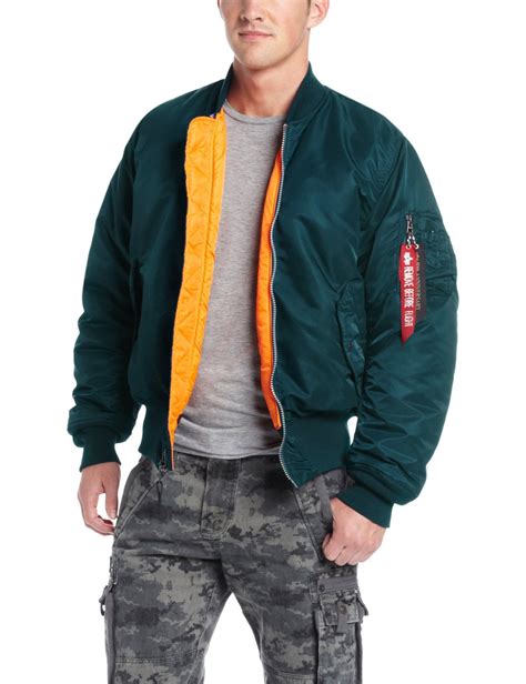 alpha industrie alpha industries ma  bomber flight jacket mens style mjmc walmart