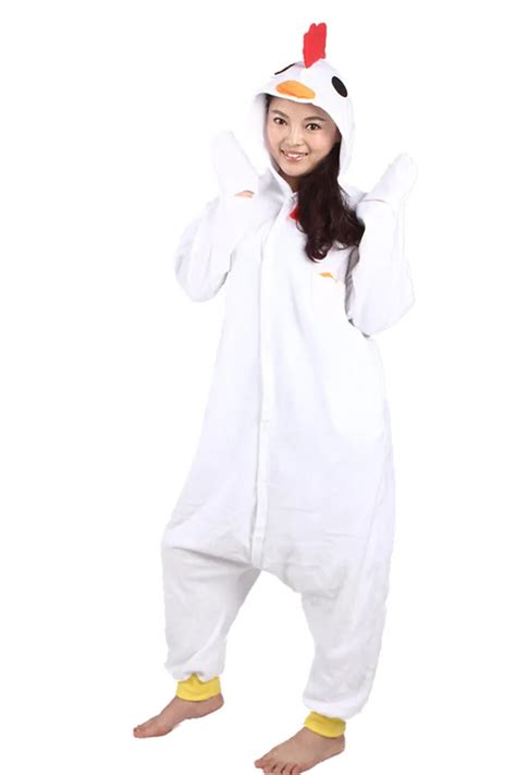 adults costume onesie ladies chicken onesie ladies mens cute anime pajamas  unisex