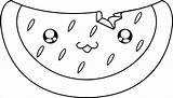 Watermelon Coloring Pages Printables Kids sketch template