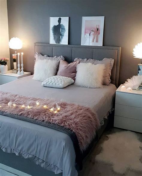 pin  halle hayes  cute decor ideas stylish bedroom grey bedroom