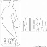 Nba Coloring Pages Logo Basketball Color Print Printable Sport Sports Lakers Colouring Association National Los Symbol Tattoos Coloringpagesfortoddlers Stencil Drawing sketch template