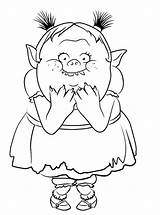 Trolls Coloring Pages Movie Color Holiday Print sketch template