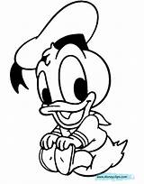 Baby Disney Coloring Pages Pluto Characters Babies Donald Cute Drawing Printable Book Disneyclips Down Cartoon Mickey Color Mouse Print Daisy sketch template