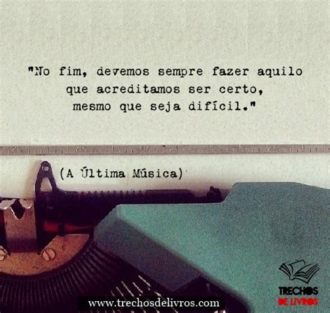 ultima musica nicholas sparks trechos de livros
