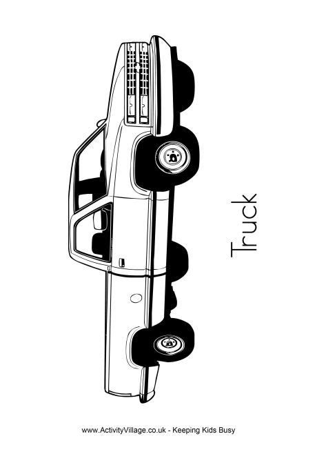 truck colouring page truck coloring pages coloring pages  kids