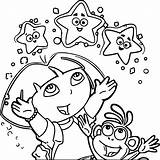 Dora Coloring Pages Explorer Printable Boots Print Princess Stars Coloring4free Colouring Drawing Games Getdrawings Getcolorings Color Colorings Neo Circus Going sketch template