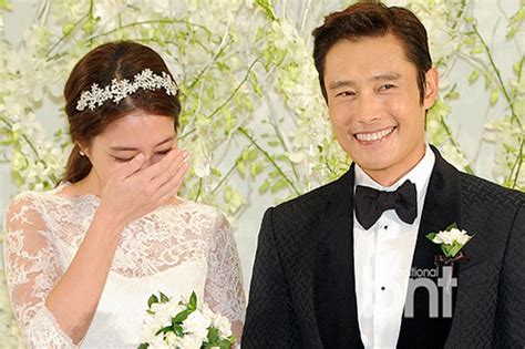 Celebrity Newlyweds Lee Byung Hun And Lee Min Jung Get Married On