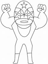 Coloring Mexico Pages Wrestling Mexican Printable Lucha Kids Colouring Libra Libre Print Wr7 Folk Mayo Cinco Color Luca Activities Popular sketch template