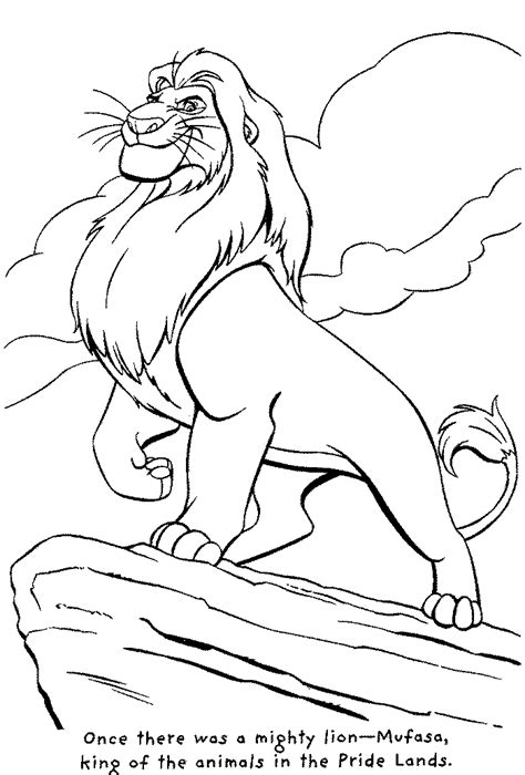 lion king animal coloring pages kentscraft