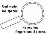 Fingerprint Magnifying Makinglearningfun Designlooter Toddlers Gene Preschoolers sketch template