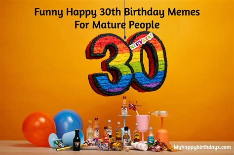 funny happy  birthday meme  mature people