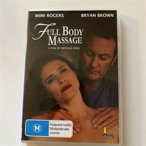 Full Body Massage Dvd 1995 Mimi Rogers Bryan Brown All Regions
