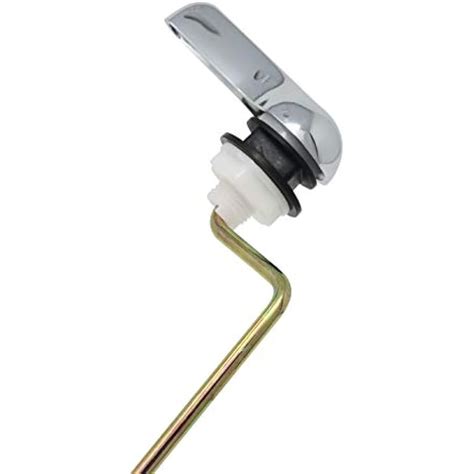 universal side mount toilet handle tank flush lever replacement handle chrome  ebay