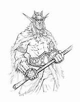 Warcraft Elfen Elf Malfurion Orc Rane Glenn sketch template