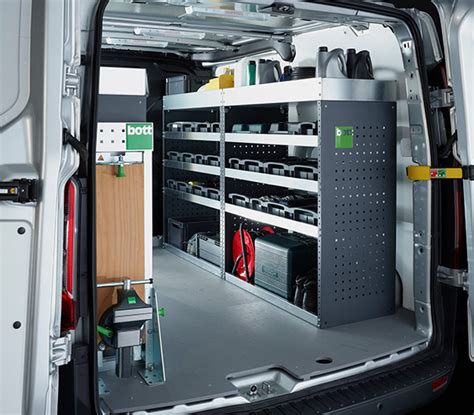 van shelving custom storage  racking solutions fully equipped