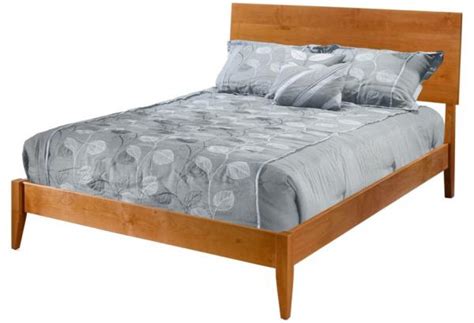 modern platform bed natural furniture