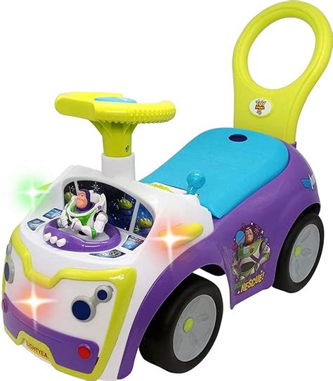 eurotoys carrito para bebé de toy story buzz lightyear montable con