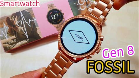 fossil gen  smartwatch unboxing review fossil gen  unboxing  fossil smartwatch youtube