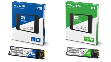 wd presenta wd blue ssd  wd green ssd entrambi  interfaccia sata  ora hardware upgrade