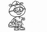 Superwhy Alpha sketch template