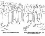 Apostles Disciples Twelve sketch template