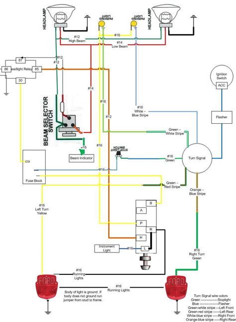 ford  turn signal switch wiring diagram cantiin hodese gredos