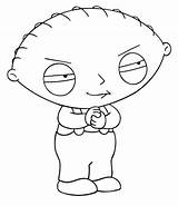 Coloring Guy Pages Family Stewie Griffin Popular sketch template