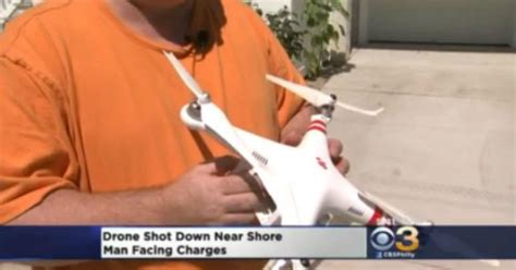 drone owner drone shot   shotgun neighbor  dont spy   expletive house cbs