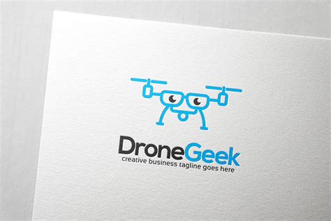 drone geek logo branding logo templates creative market