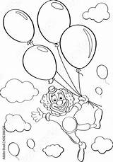 Luftballon Malvorlage Ausdrucken sketch template