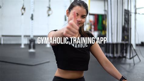 gymaholic training app many exercises to choose from youtube