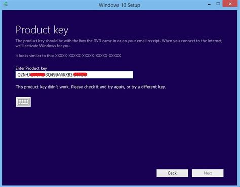 Product Key For Windows 10 Didn T Work Microsoft Community