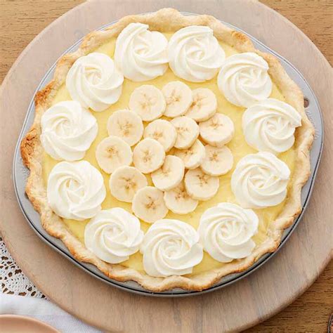 Easy Homemade Banana Cream Pie Recipe Wilton
